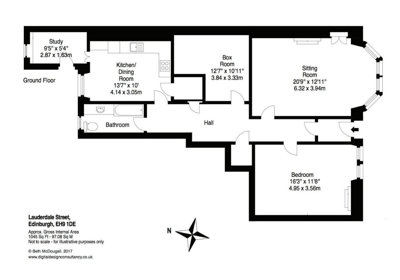 אדינבורו The Lauderdale Street Residence מראה חיצוני תמונה